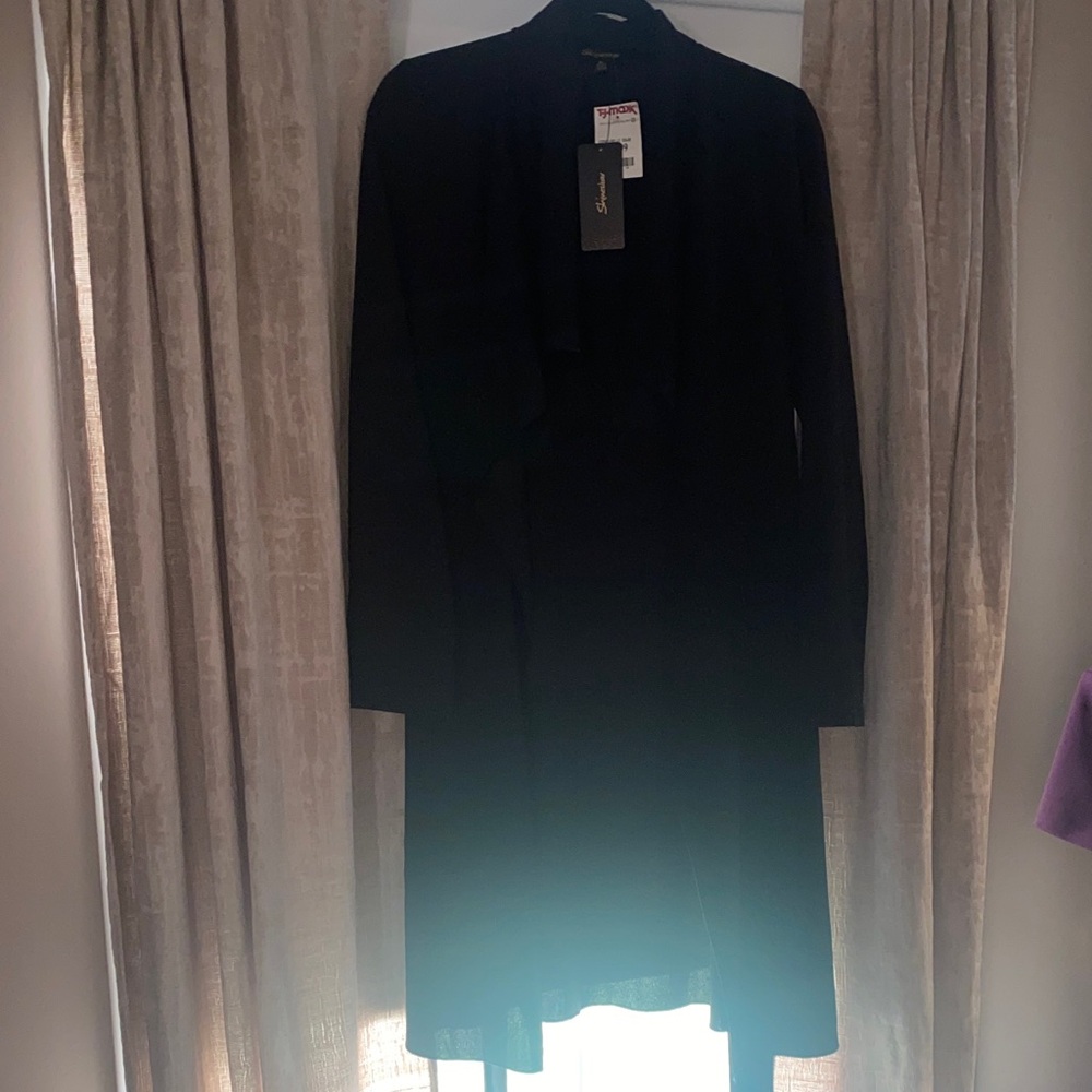 Shinestar Black Long Sleeve Dress jacket